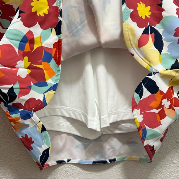 St. John's Bay Pull On Multi Floral Skort NWT M - Picture 5 of 7